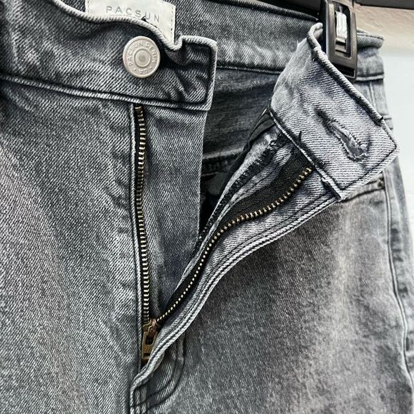 PacSun Stretch Crop Boot cut jeans high waist Black wash size 27 - Picture 7 of 16